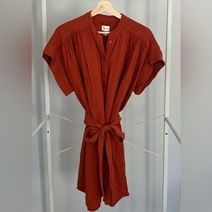 Wilfred Rust Midi Dress